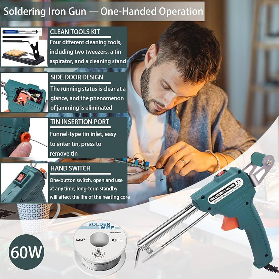 PISTOLA PARA SOLDAR