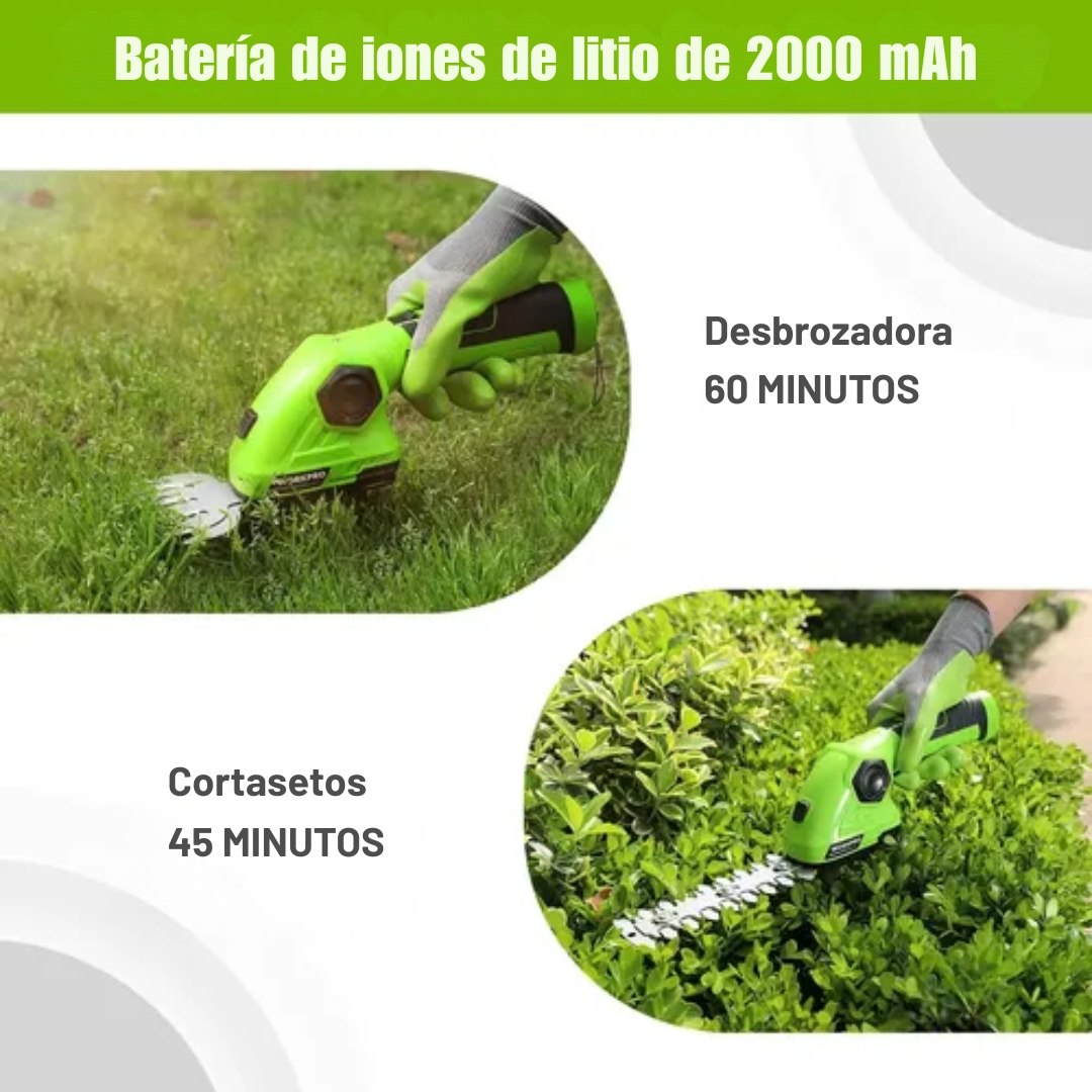 CORTADORA Y PODADORA DE CÉSPED