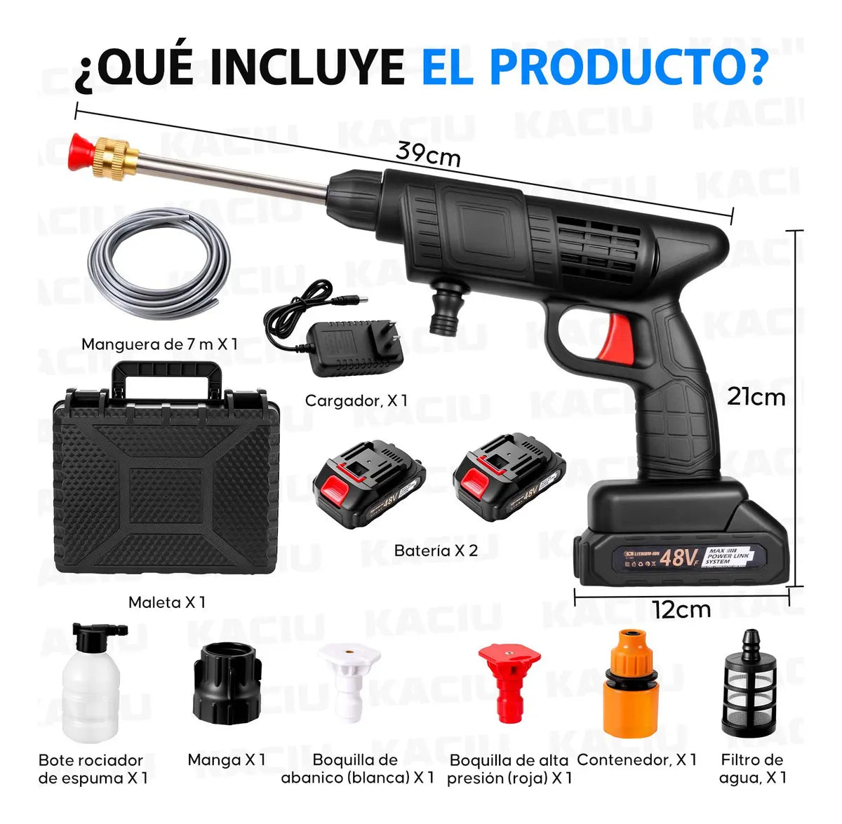DUO HIDROLAVADORA + MINI ASPIRADORA