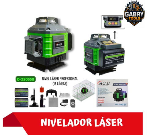 NIVEL LÁSER 16 LÍNEAS