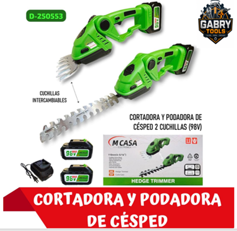 CORTADORA Y PODADORA DE CÉSPED