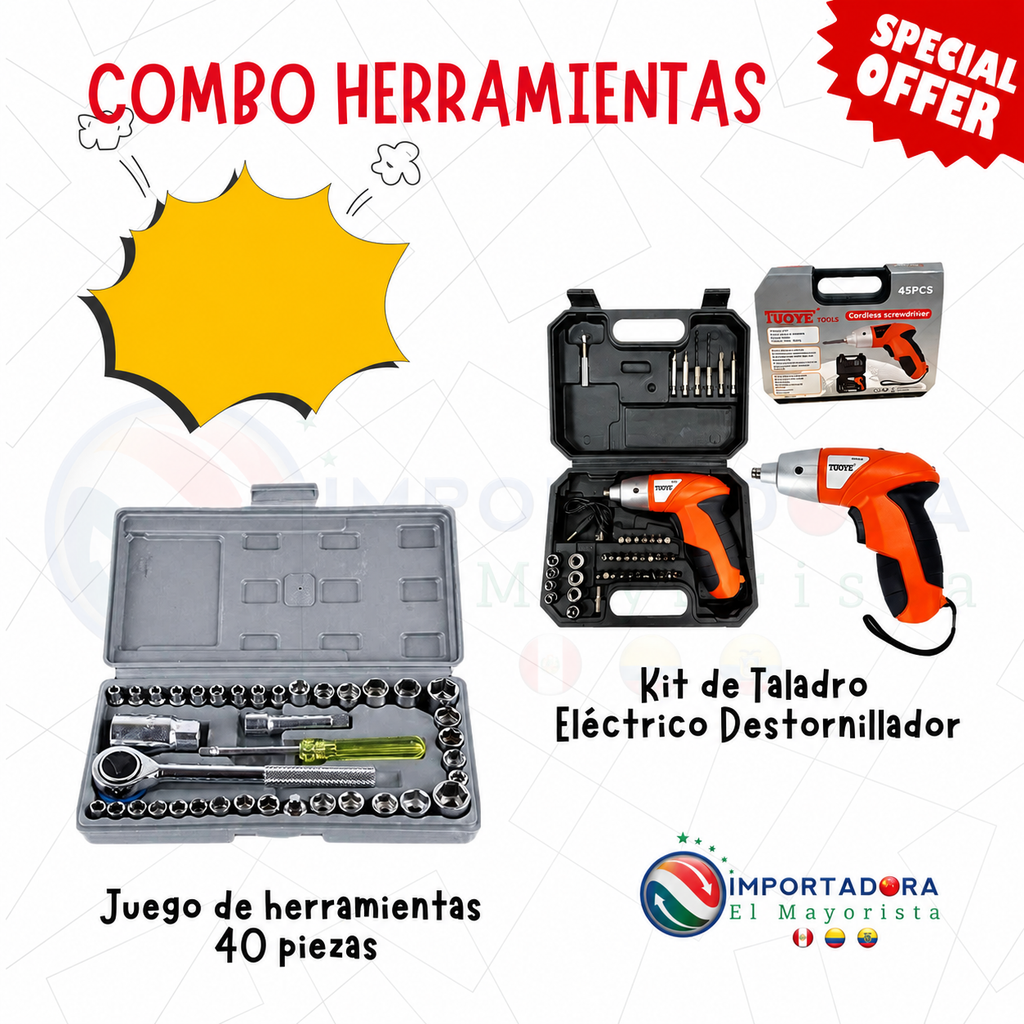 Combo Herramientas